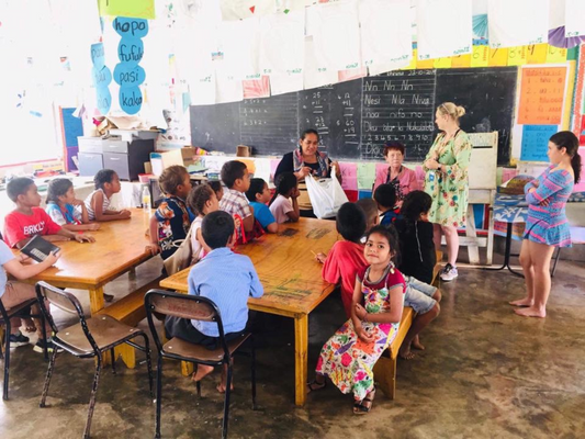 Tongan Treasures: Primary School Visit, Ancient Sites, and Anahulu Cave Pool Deep Dive